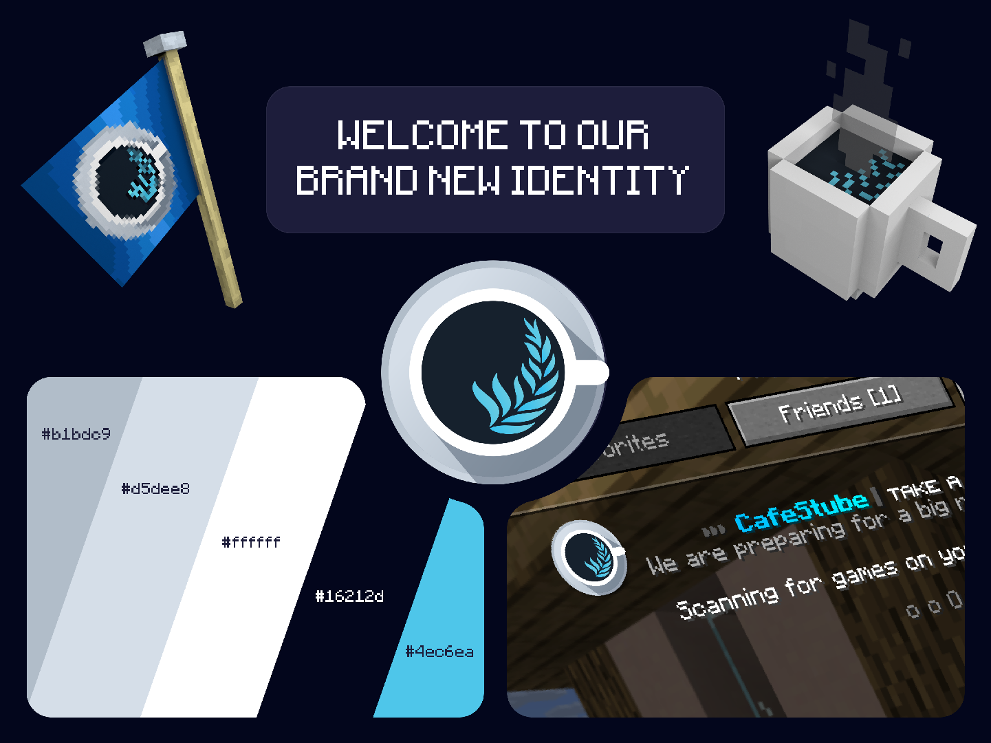 New CafeStube identity